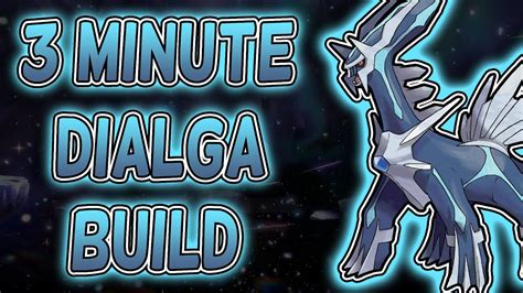 best dialga build.